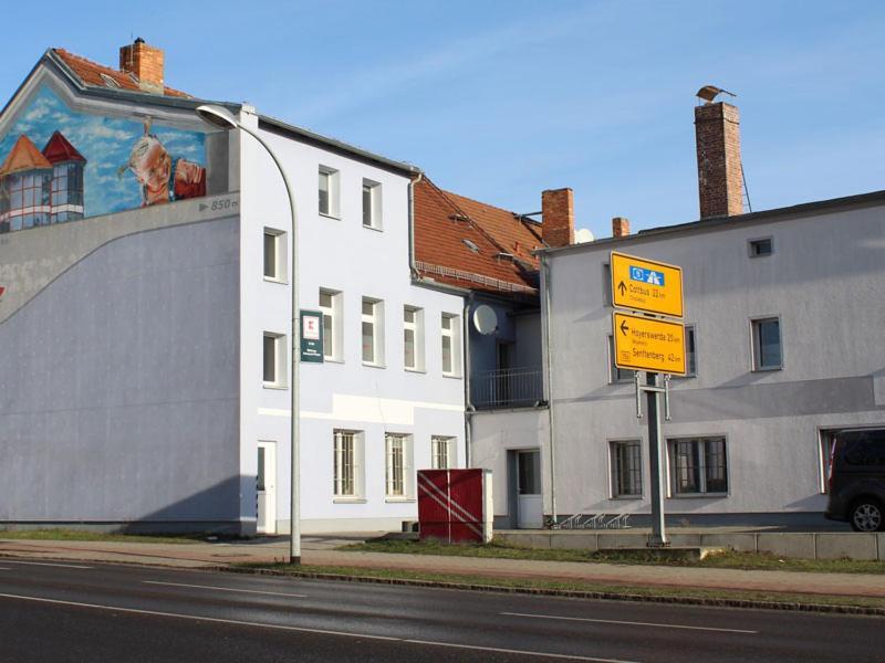 Pension Berlin In Шпремберг Екстериор снимка